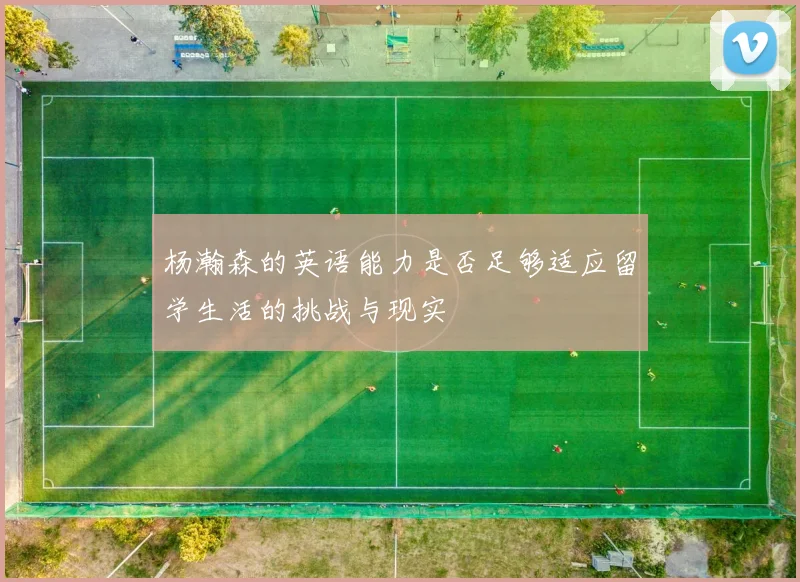 杨瀚森的英语能力是否足够适应留学生活的挑战与现实